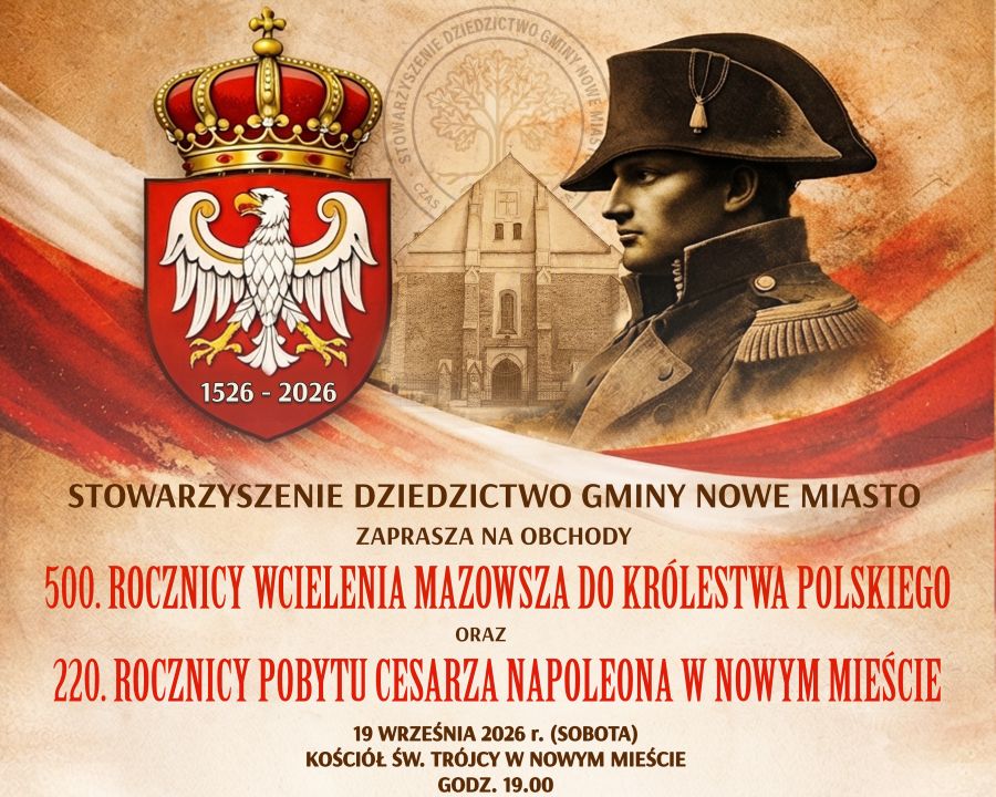 Ciekawe wydarzenie w Nowym Mieście. Obchody dwóch rocznic i inauguracja stowarzyszenia